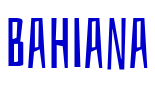 Bahiana font